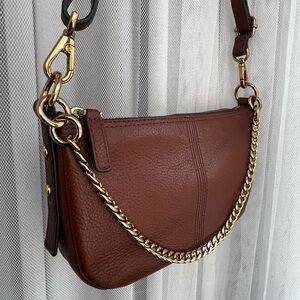 Fossil Jolie Small Leather Crossbody Bag